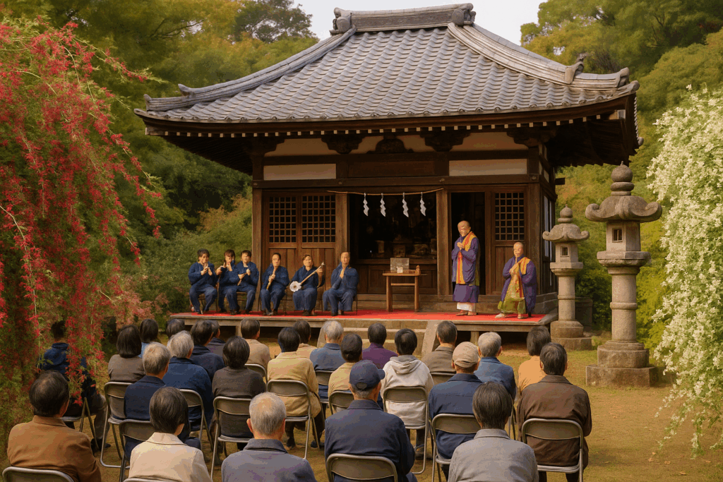 足利・寺岡山元三大師の萩まつり
