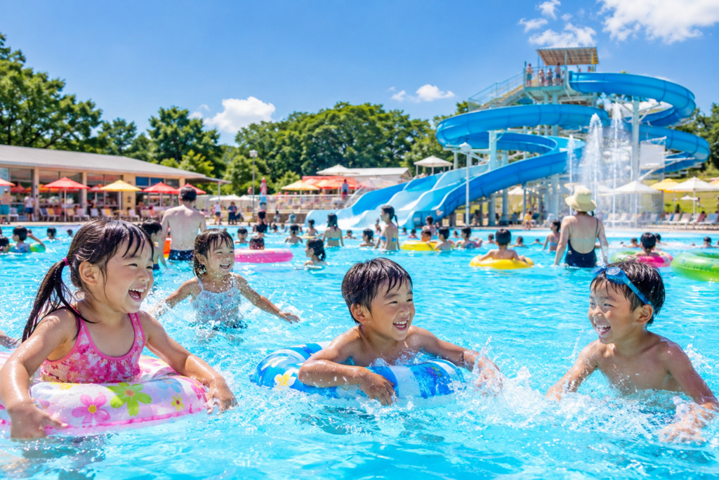 現在の画像: 那須塩原市 那須野が原公園ファミリープール