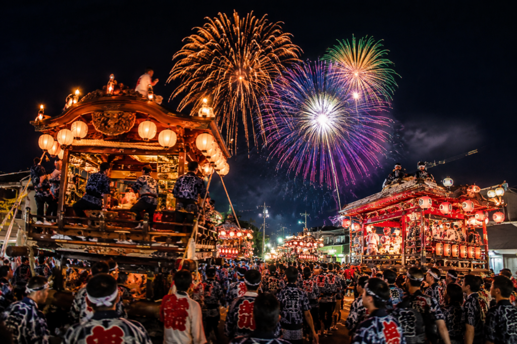現在の画像: 茂木町 祇園祭ふるさと茂木夏まつり