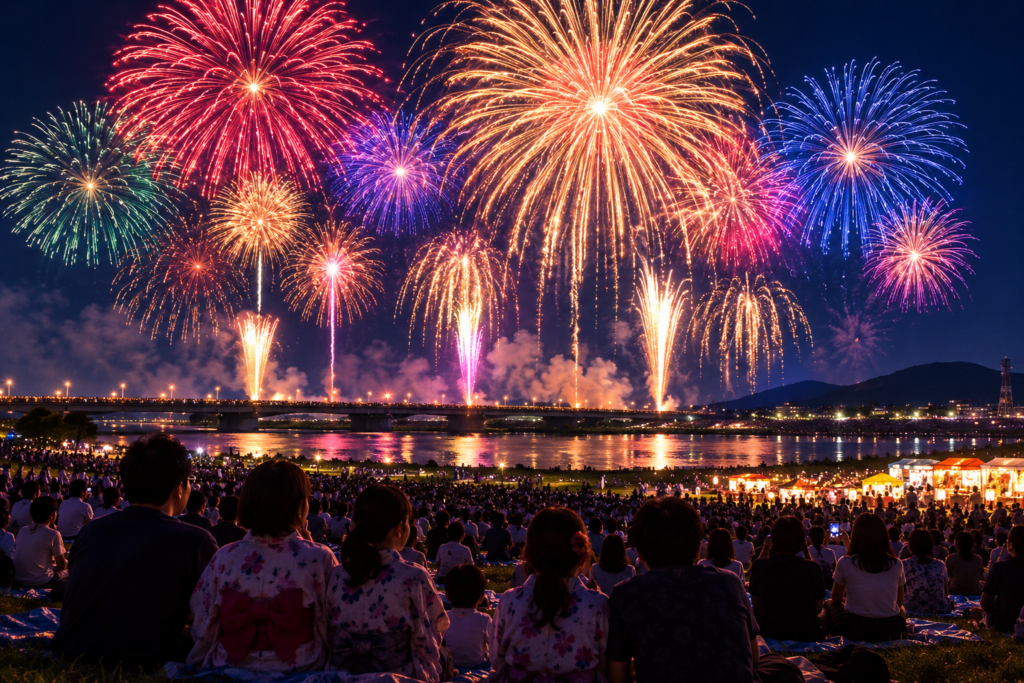 現在の画像: 足利花火大会