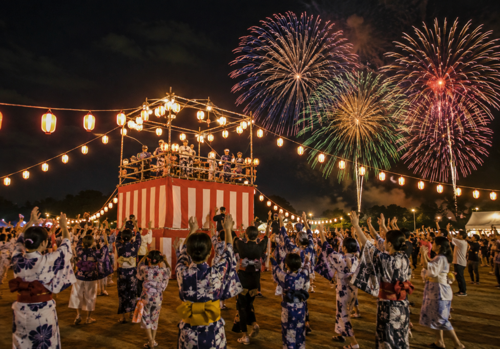 現在の画像: 下野市・国分寺地区コミュニティ盆踊り・花火大会