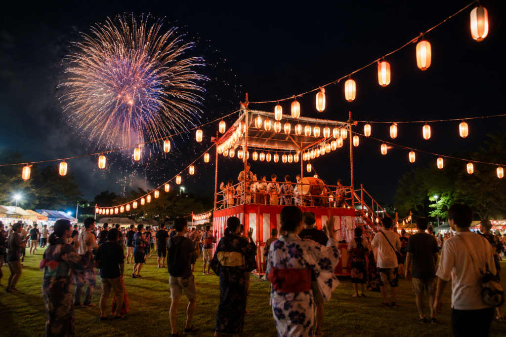 現在の画像: 雀宮納涼盆踊り大会