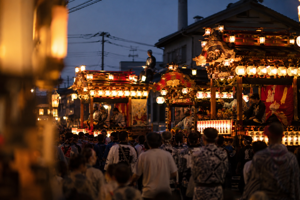鹿沼市・楡木大杉神社の夏祭り