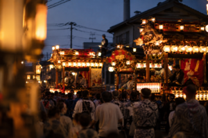 鹿沼市・楡木大杉神社の夏祭り
