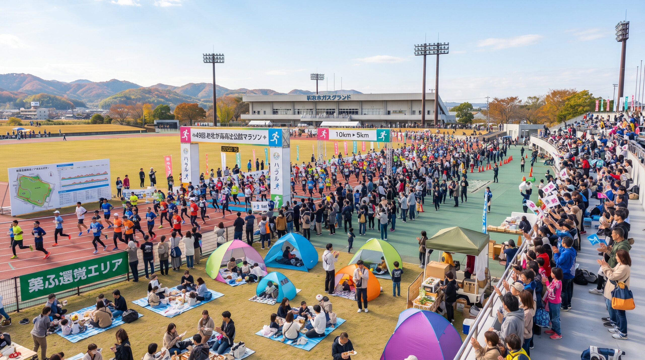 足利市・足利尊氏公マラソン大会