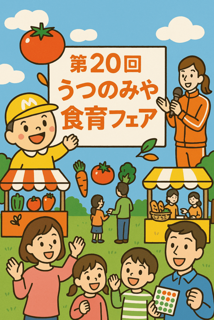 現在の画像: うつのみや食育フェア