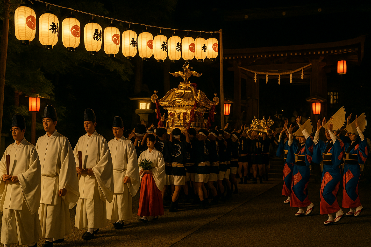 現在の画像: 那須温泉神社例大祭