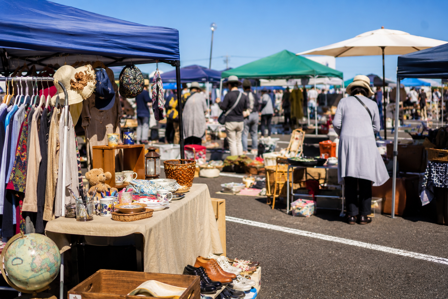 下野市ヨークベニマル石橋店フリーマーケット