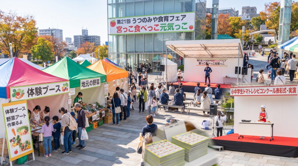 現在の画像: うつのみや食育フェア
