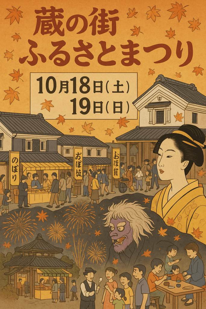 現在の画像: 蔵の街ふるさとまつり