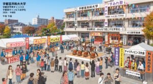 宇都宮市・宇都宮共和大学「すみれ祭」