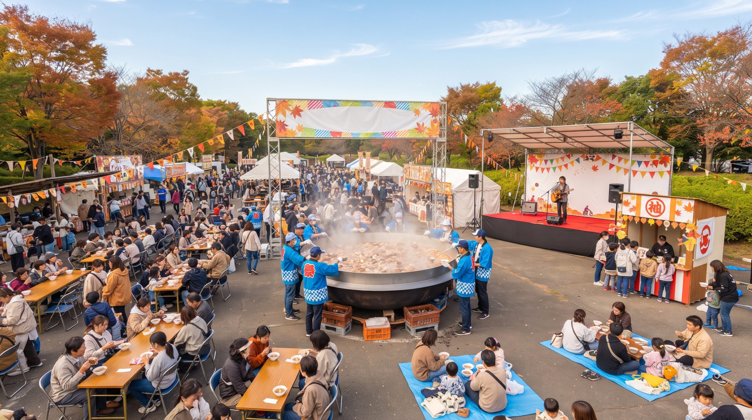 下野市・東の飛鳥芋煮会