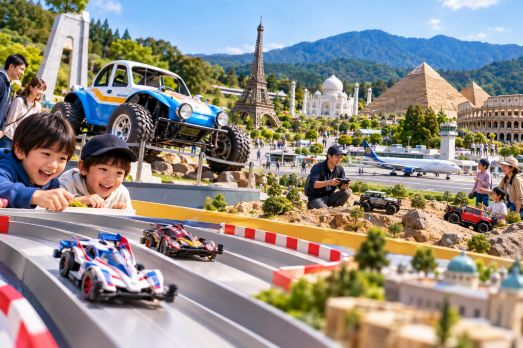 日光市タミヤ×東武ワールド“モデラーズ”スクウェア｜ミニ四駆・RC体験