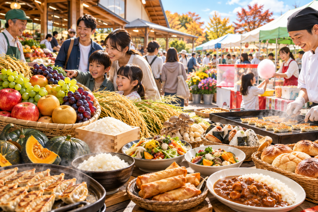 宇都宮市あぜみち秋の味覚！先取りフェア