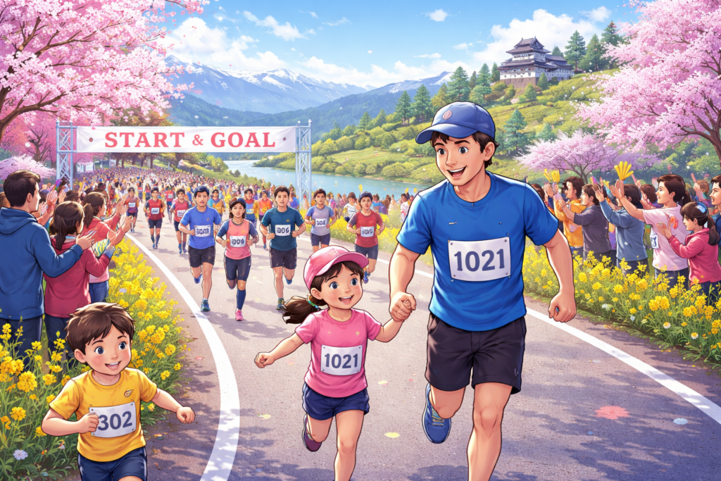 現在の画像: 芭蕉の里くろばねマラソン大会