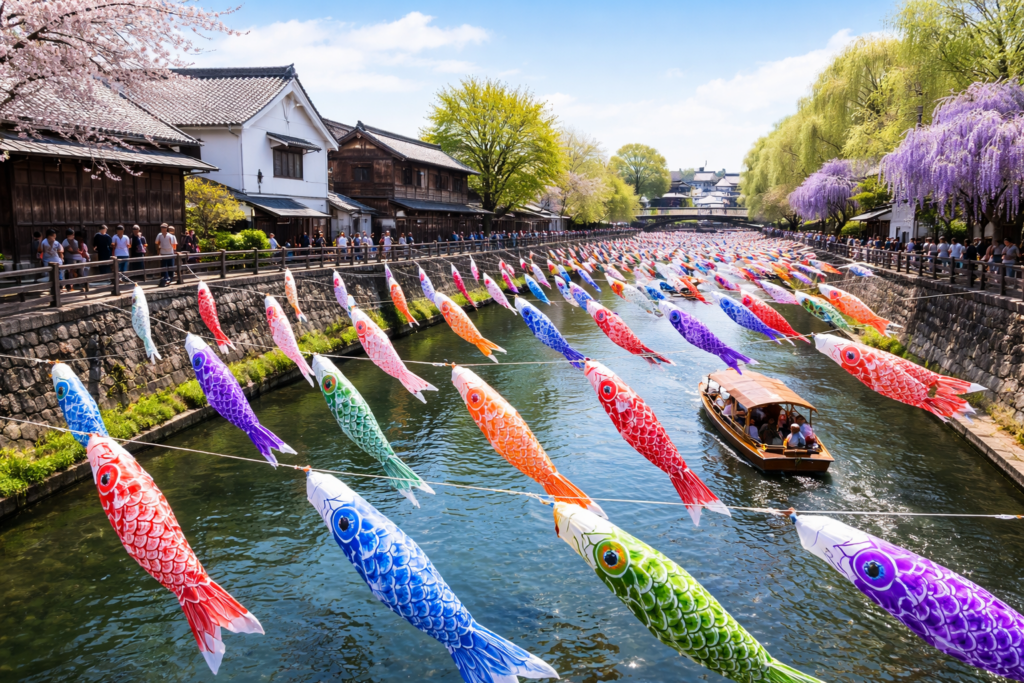 現在の画像: うずまの鯉のぼり