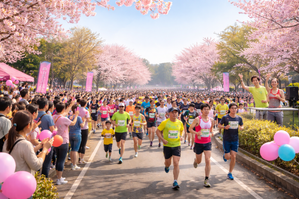 現在の画像: おやま春マラソン