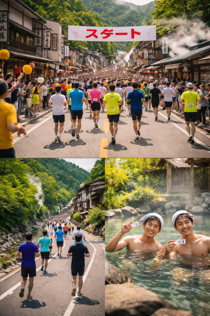 塩原温泉湯けむりマラソン全国大会