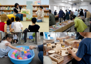 市貝としょかん小祭り