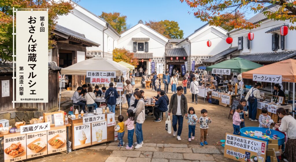 現在の画像: 佐野市「おさんぽ蔵マルシェ2026」