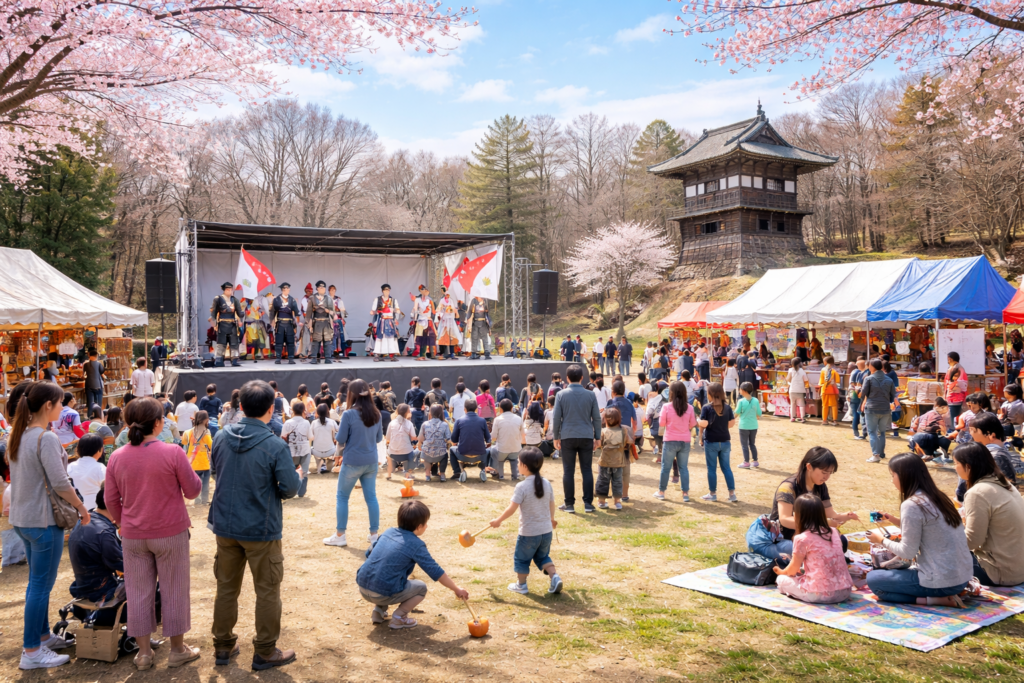 現在の画像: きよはら飛山まつり