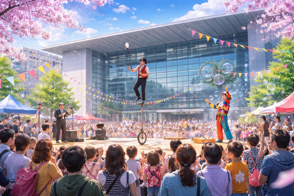 現在の画像: うつのみや大道芸フェスティバル