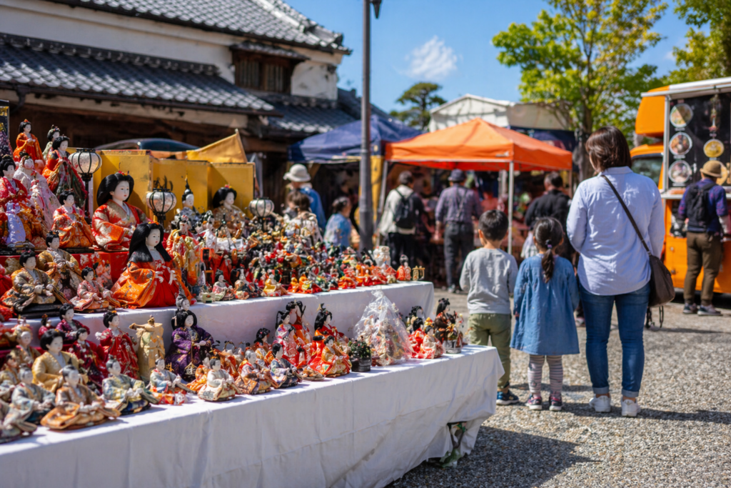 現在の画像: 栃木市 小江戸とちぎ人形まつり