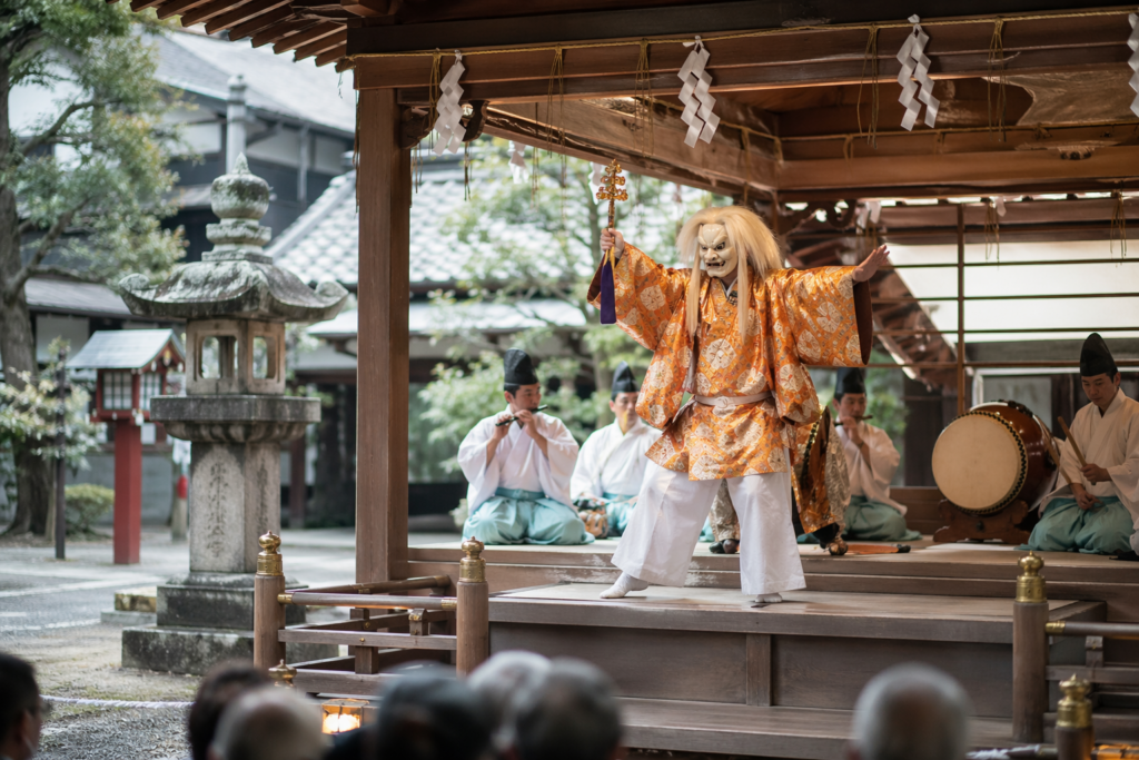 現在の画像: 宇都宮市・二荒山神社太々神楽