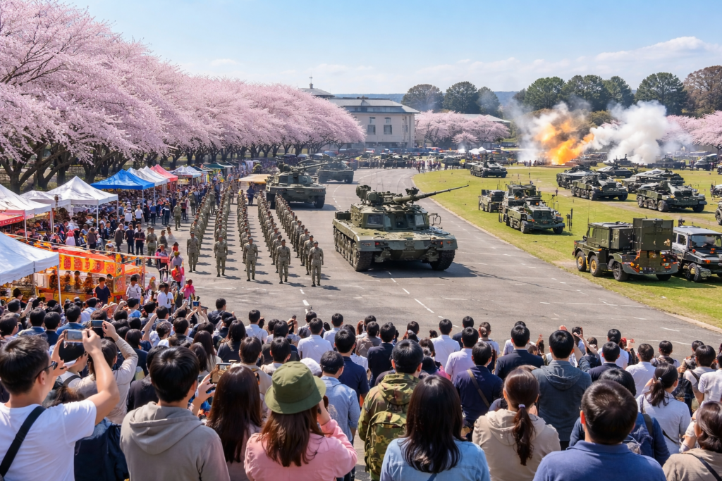 宇都宮駐屯地創立76周年記念行事