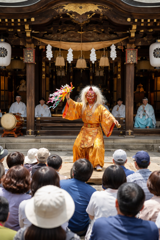 太平山神社「太々神楽」