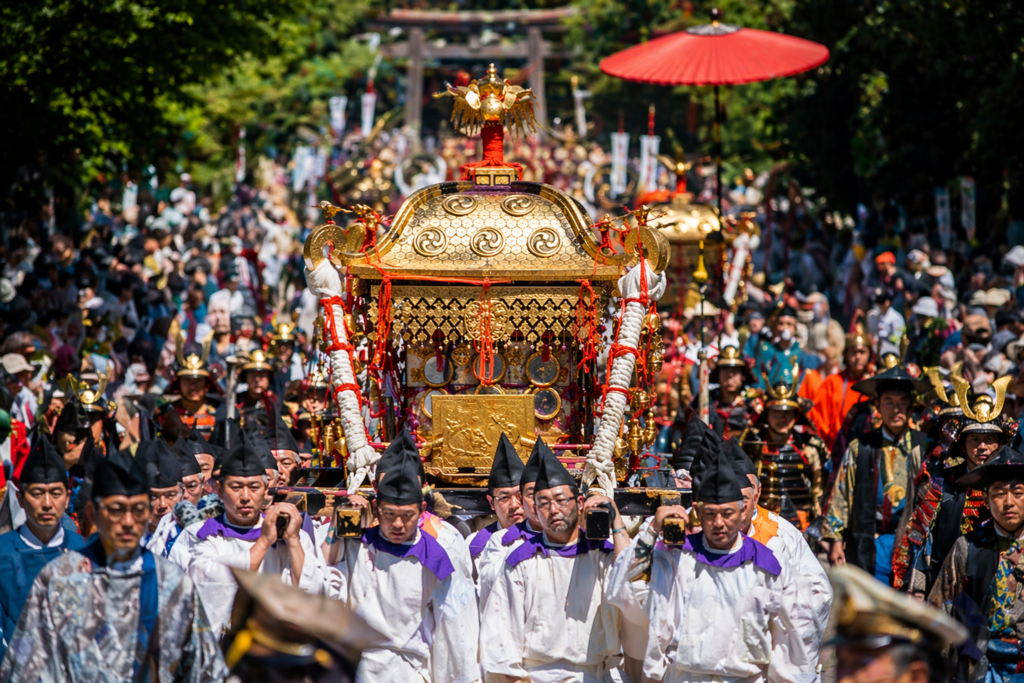 現在の画像: 日光市 日光東照宮春季例大祭