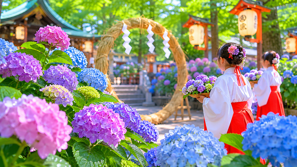 益子町あじさい祭り
