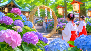 益子町あじさい祭り