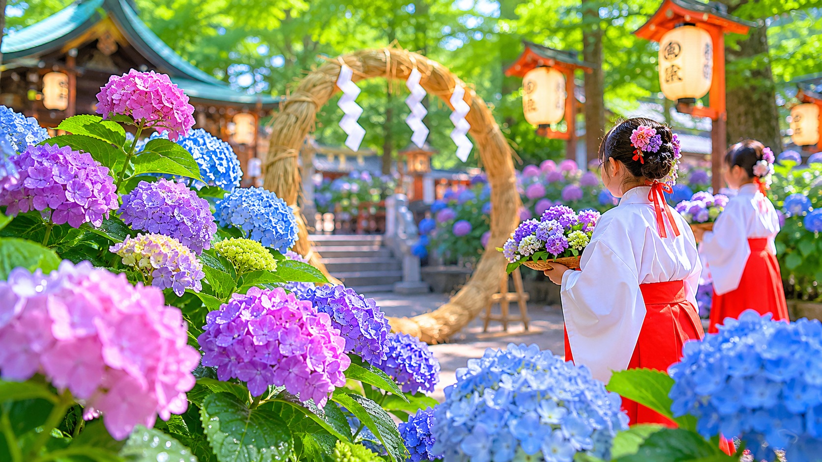 益子町あじさい祭り