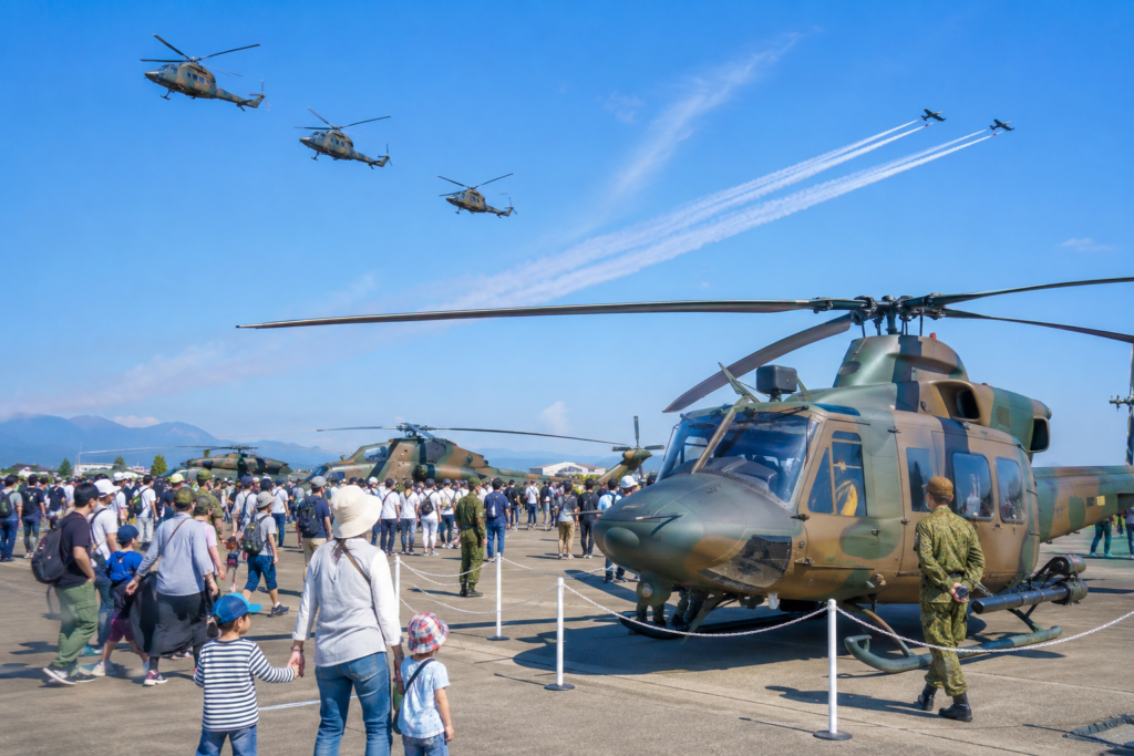 北宇都宮駐屯地開設53周年航空祭