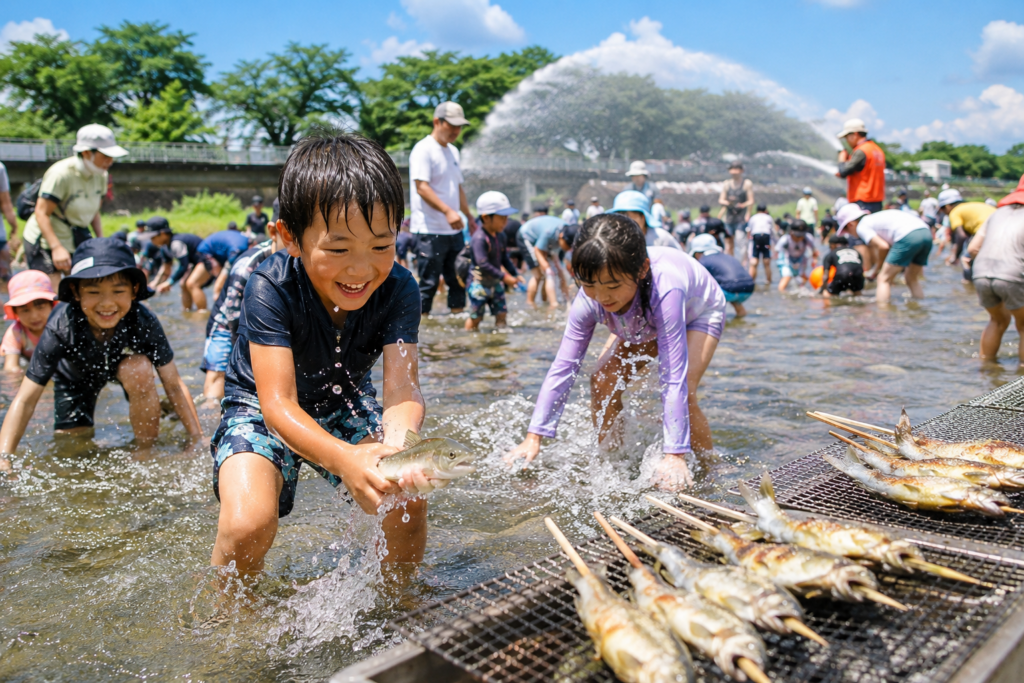 現在の画像: おやま思川アユまつり