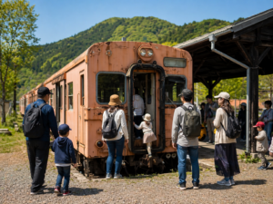 日光市・足尾駅保存車両特別公開
