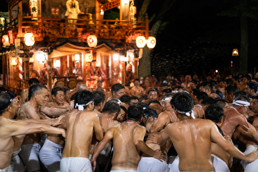 市貝町・田野辺の天祭