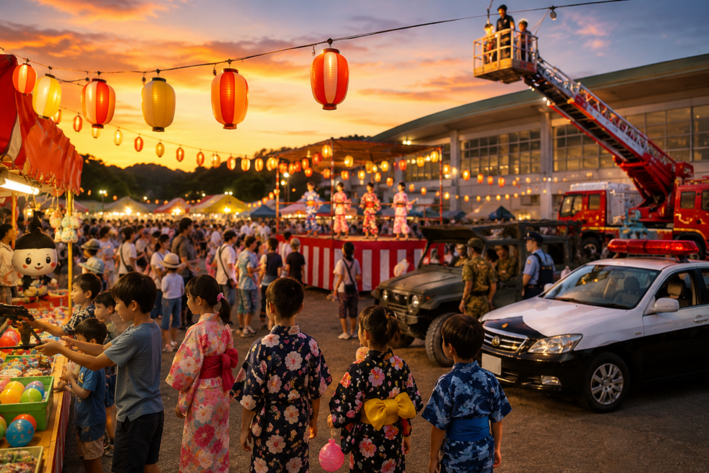 栃木市にしかた子ども夏まつり