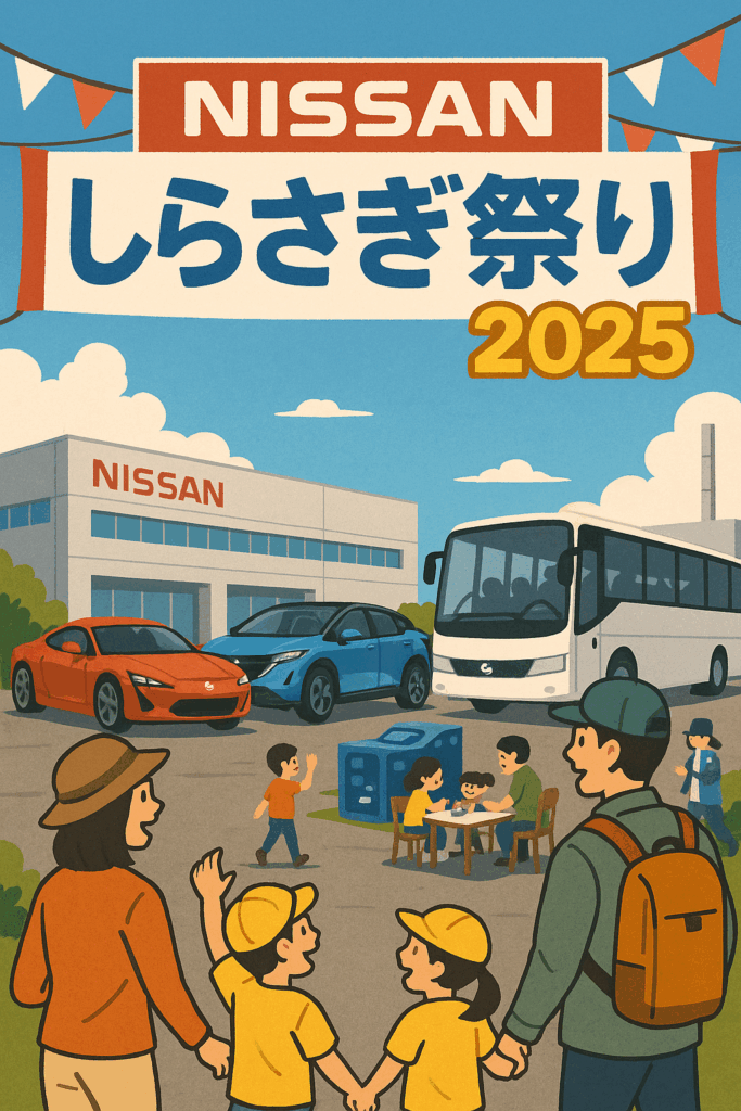 現在の画像: NISSAN しらさぎ祭り
