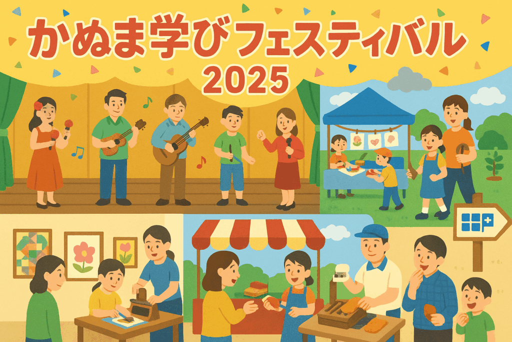 現在の画像: かぬま学びフェスティバル