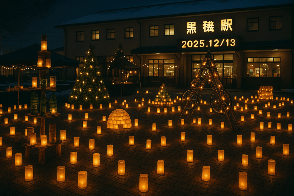 黒磯駅前キャンドルナイト