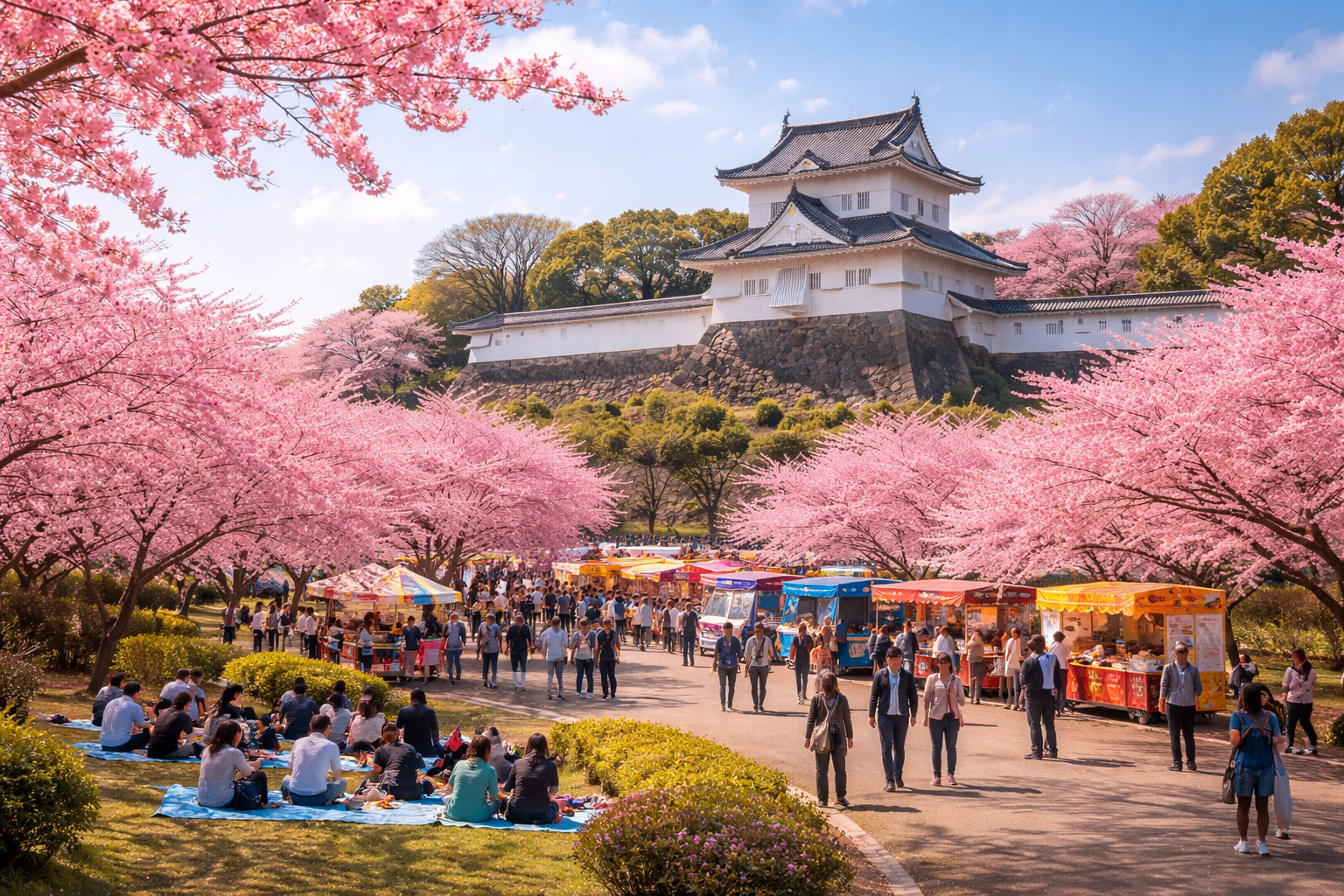 宇都宮城桜まつり