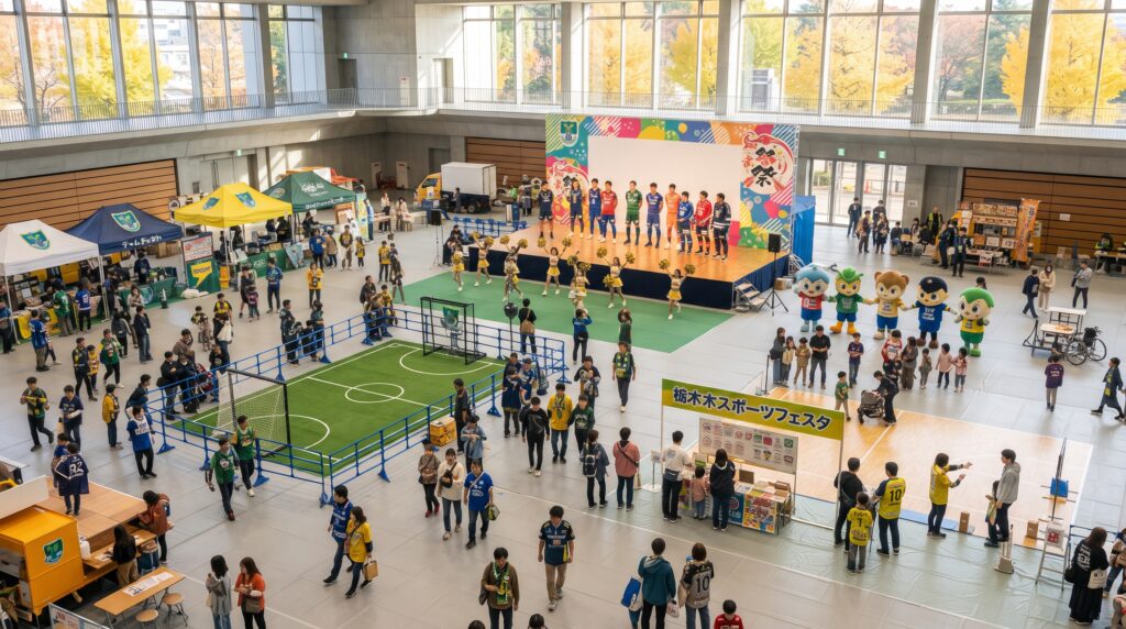 現在の画像: 宇都宮市・とちぎプロスポーツ応援フェスタ
