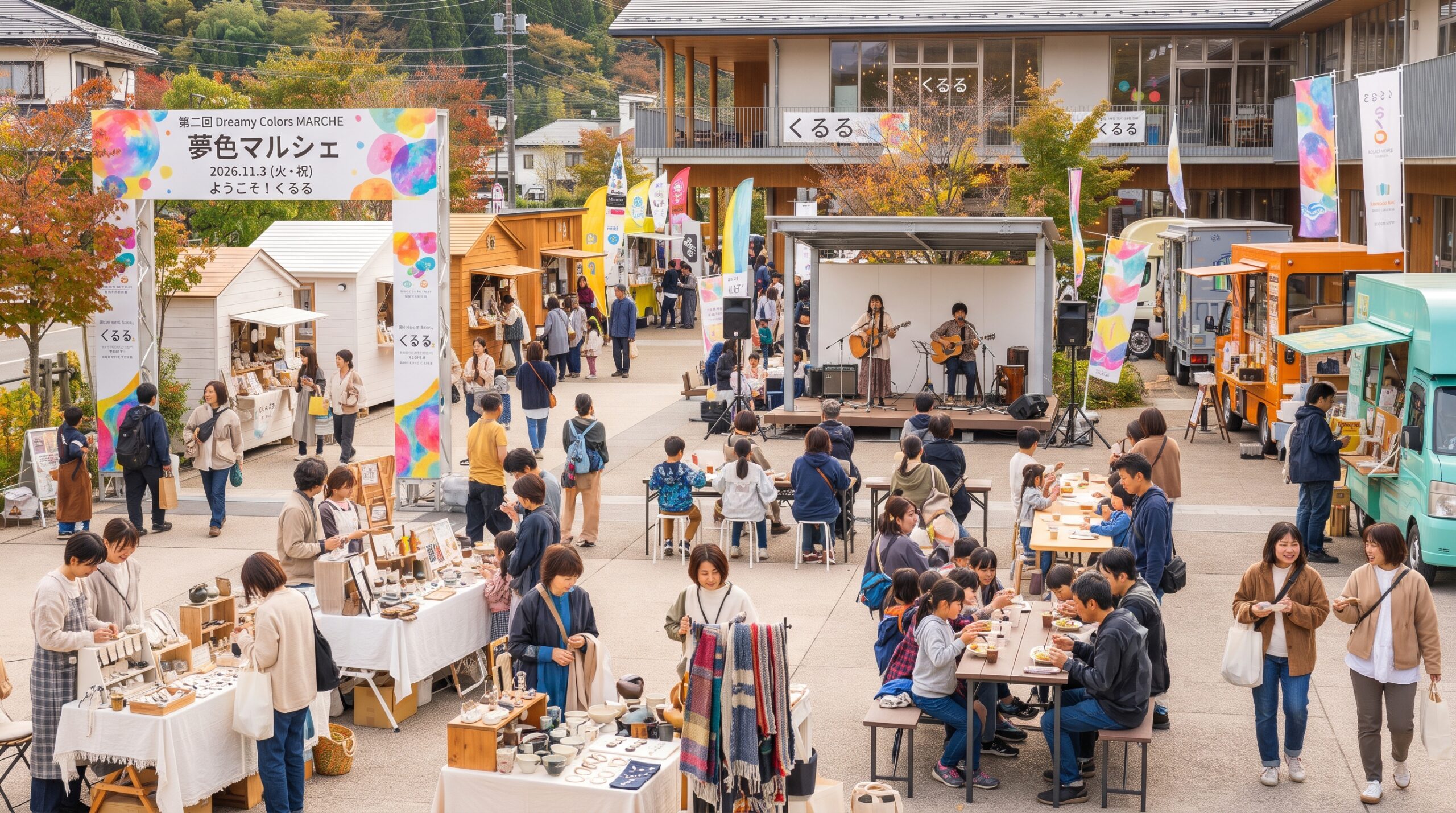 那須塩原市・夢色マルシェ