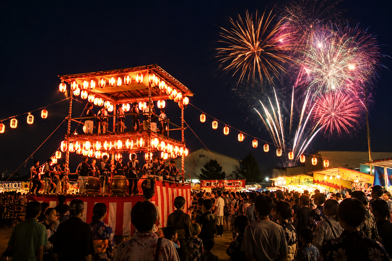 栃木市 八木節祭り