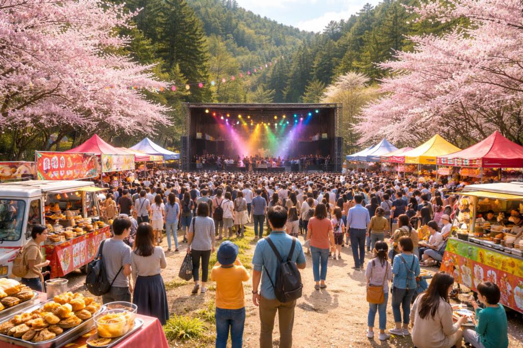 現在の画像: さくら祭り