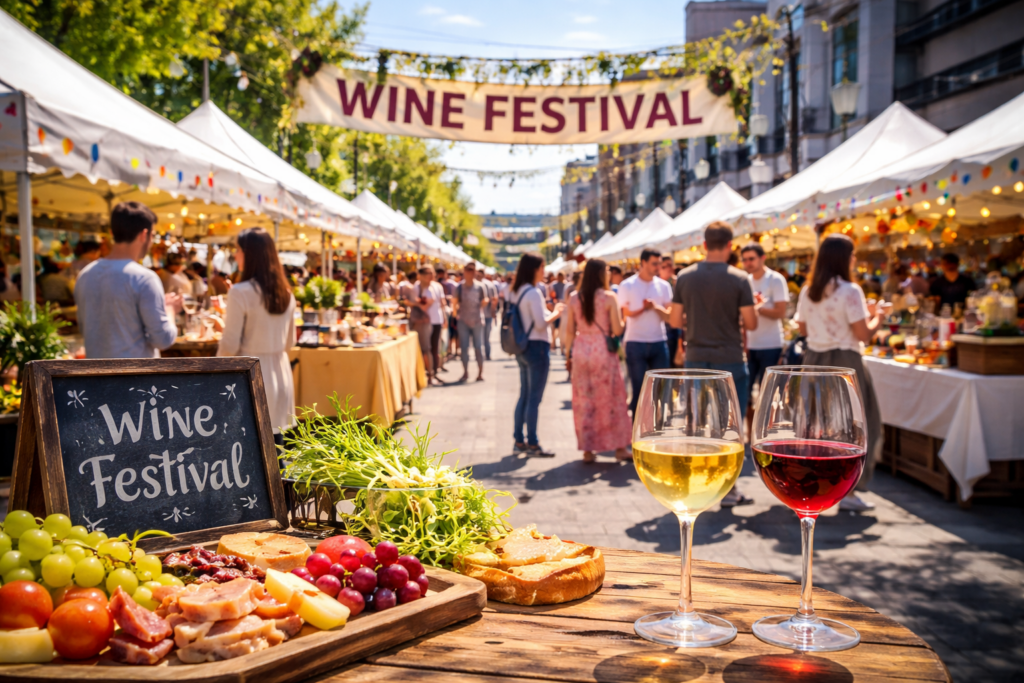 現在の画像: 足利市あしかが青空ワインフェス