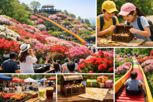 あわの城山つつじまつり