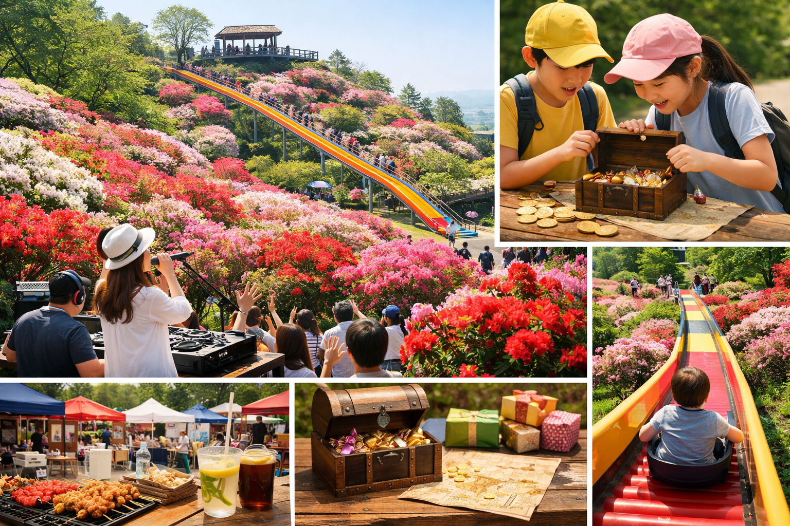 あわの城山つつじまつり